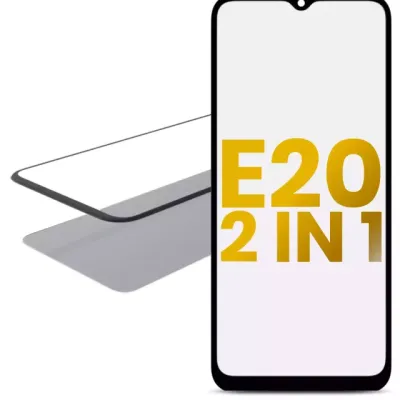 Скло екрана з OCA для Motorola Moto E20 (XT2155 / 2021)