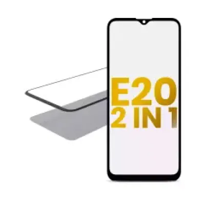 Скло екрана з OCA для Motorola Moto E20 (XT2155 / 2021)