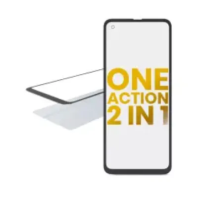 Скло екрана з OCA для Motorola One Action (XT2013 / 2019)