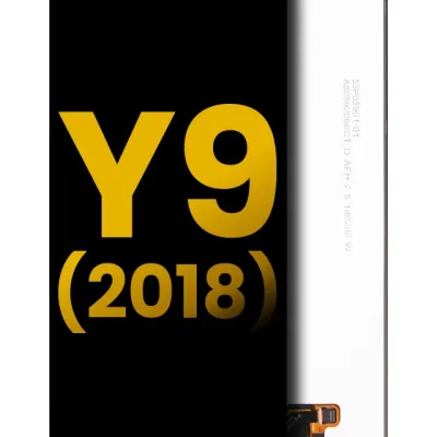 Дисплейний модуль (LCD) без рамки для Huawei Y9 (2018) (Refurbished) (чорний)