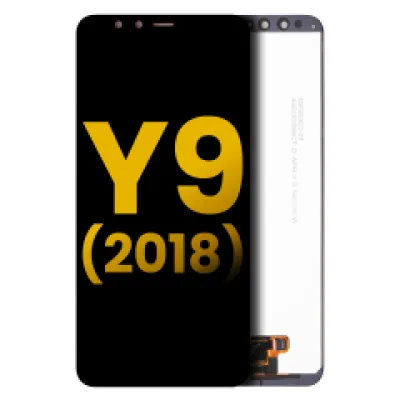 Дисплейний модуль (LCD) без рамки для Huawei Y9 (2018) (Refurbished) (чорний)