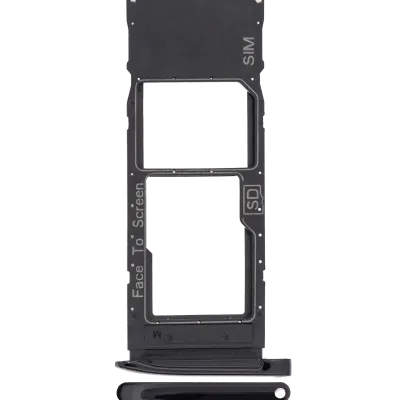 Лоток SIM для Motorola Moto G7 (XT1962 / 2019) / G7 Plus (XT1965-2 / 2019) (чорний)