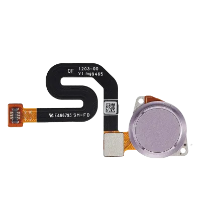 Сканер відбитків з шлейфом для Motorola Moto G7 Power (XT1955 / 2019) (Iced Violet)