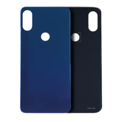 Задня кришка для Motorola One (XT1941 / 2018) / Moto P30 (XT1943 / 2018) (синій)