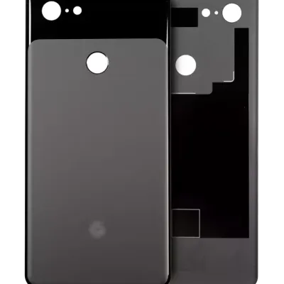 Back cover Glass For Google Pixel 3 XL (Genuine OEM) (Just Black)