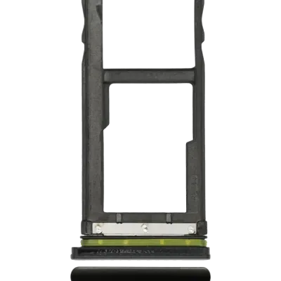 Single Sim Card Tray For Motorola One Vision (XT1970 / 2019) / P50 (XT1970 / 2019) (Black)