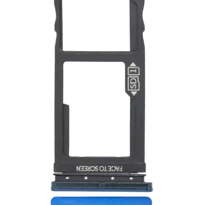 Лоток SIM одинарний для Motorola One Vision (XT1970 / 2019) (Sapphire Blue)