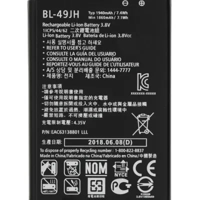 Акумулятор для LG K3 (LS450) / K4 (K120 / K121 / K130) / VS425 / Spree Zone 3 (VS425PP) (BL-49JH)