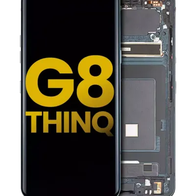 OLED Assembly With Frame For LG G8 ThinQ (Refurbished) (Aurora Black)