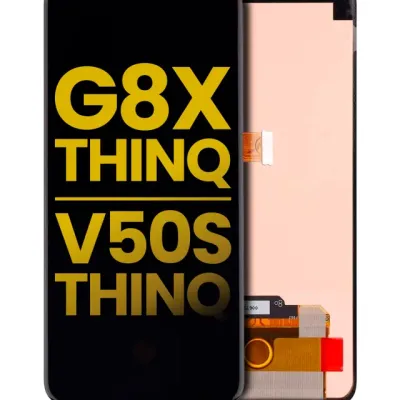 Основний дисплейний модуль (OLED) без рамки для LG G8X ThinQ / V50S ThinQ 5G (Refurbished) (всі кольори)