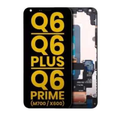 Дисплейний модуль для LG Q6 / Q6 Plus / Q6 Prime (M700 / X600) з рамкою (Refurbished) (All Colors)