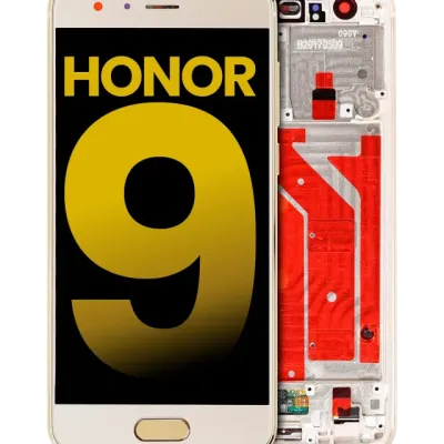 Дисплейний модуль для Huawei Honor 9 з рамкою (Refurbished) (Gold)