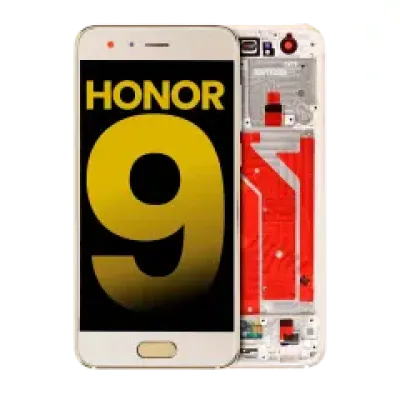 Дисплейний модуль для Huawei Honor 9 з рамкою (Refurbished) (Gold)
