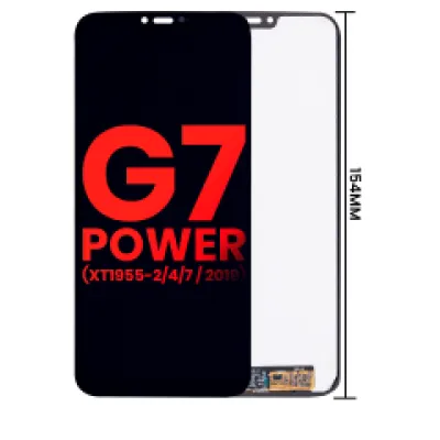 Дисплейний модуль (LCD) без рамки для Motorola Moto G7 Power (XT1955-1/2/4/7 / 2019) (International Version) (154MM) (Aftermarket Plus) (усі кольори)