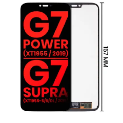 Дисплейний модуль (LCD) без рамки для Motorola Moto G7 Power (XT1955 / 2019) / G7 Supra (XT1955-5/6/DL / 2019) (US Version) (157MM) (Aftermarket Plus) (усі кольори)