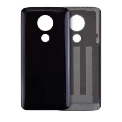 Задня кришка для Motorola Moto G7 Power (XT1955 / 2019) (Ceramic Black)