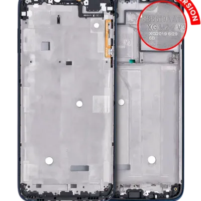 Рамка з рамкою LCD для Motorola Moto G7 Power (XT1955 / 2019) (US Version) (Marine Blue) (комплект 2 шт)