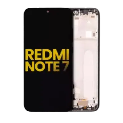 Дисплейний модуль з рамкою для Xiaomi Redmi Note 7 / 7 Pro (Refurbished) (чорний)