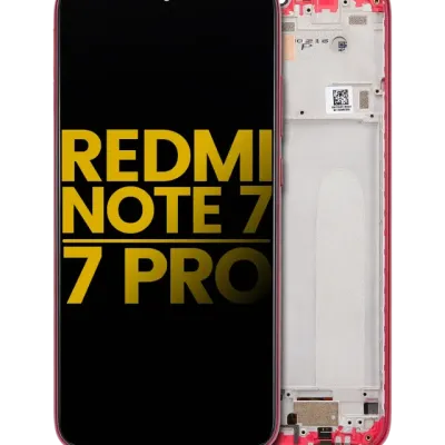LCD Assembly With Frame For Xiaomi Redmi Note 7 / 7 Pro (Refurbished) (Twilight Gold)