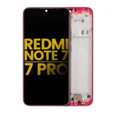 Дисплейний модуль з рамкою для Xiaomi Redmi Note 7 / 7 Pro (Refurbished) (Twilight Gold)