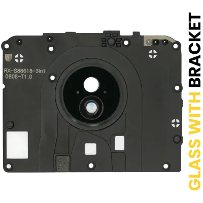 Back Camera Lens With Bracket For Motorola Moto G7 Power (XT1955 / 2019) (Brazil Version) (Ceramic Black)