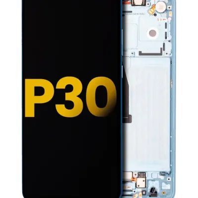 Дисплейний модуль з рамкою для Huawei P30 (Refurbished) (OLED) (Breathing Crystal)