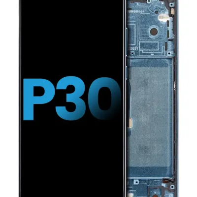 Дисплейний модуль з рамкою для Huawei P30 (Aftermarket: Incell) (LCD) (Aurora)