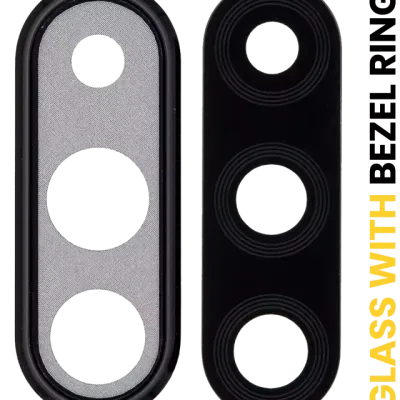 Скло камери з рамкою для Huawei P30 Lite (Midnight Black) (4GB RAM)