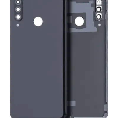 Заднє скло з камерою для Huawei P30 Lite / Nova 4E (4GB RAM / Without Logo) (Midnight Black)