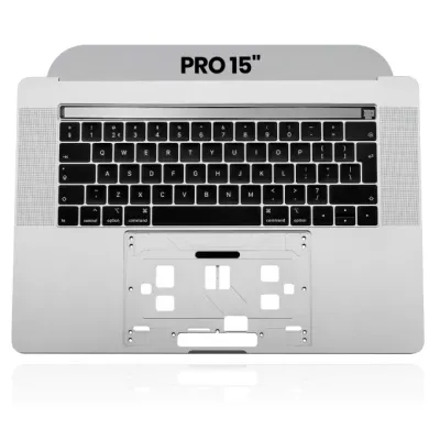 Top Case with Keyboard (ISO UK) For MacBook Pro 15" A1990 (2018-2019) (OEM New) (Space Gray)