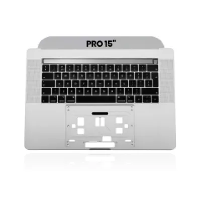 Топкейс з клавіатурою (ISO UK) для MacBook Pro 15" A1990 (2018-2019) (OEM New) (Space Gray)