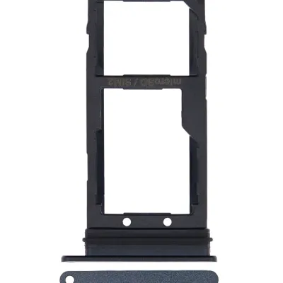 Dual Sim Card Tray For HTC U12 Plus / U11 Plus (Ceramic Black)