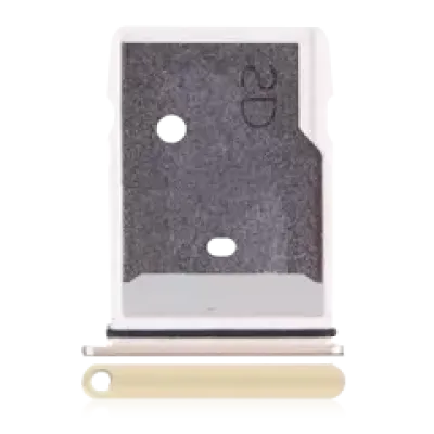 Лоток Micro-SD SIM для HTC M10 (золотий)