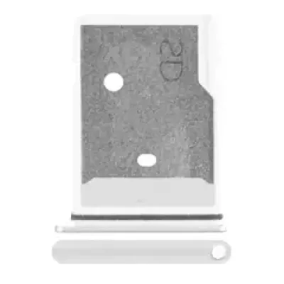 Лоток Micro-SD SIM для HTC M10 (сріблястий)