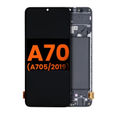 Дисплейний модуль (OLED) з рамкою для Samsung Galaxy A70 (A705 / 2019) (6.67") (Blemish: Grade C) (всі кольори)