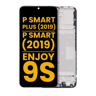 Дисплейний модуль (LCD) з рамкою для Huawei P Smart Plus (2019) / P Smart (2019) / Enjoy 9S (Refurbished) (всі кольори)