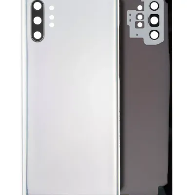 Задня кришка зі скло камери для Samsung Galaxy Note 10 Plus / 5G (Service Pack) (Aura Glow / Silver)