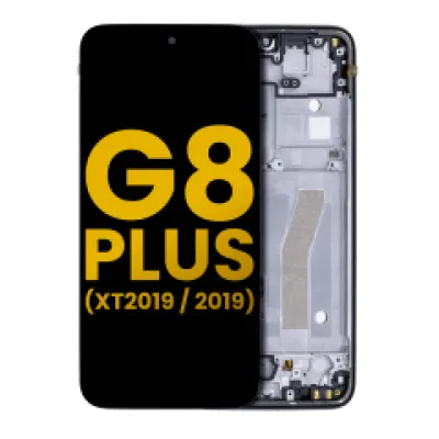 Дисплейний модуль (LCD) з рамкою для Motorola Moto G8 Plus (XT2019 / 2019) (Refurbished) (All Colors)