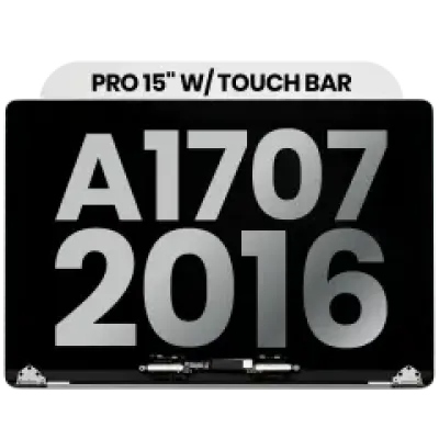 Дисплейний модуль (LCD) для MacBook Pro 15" A1707 (2016-2017) (Used OEM Pull: Grade B) (Silver)