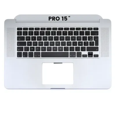 Top Case with Keyboard (ISO French) and Microphone For MacBook Pro 15" A1398 (2015)
