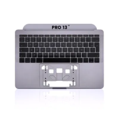 Топкейс з клавіатурою (ISO French) для MacBook Pro 13" A1708 (2016-2017) (Space Gray)