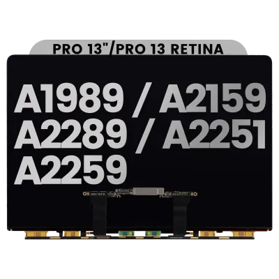 Матриця (LCD) для MacBook Pro 13" A1989 / A2159 / A2289 / A2251 (2018-2020) (лише матриця)