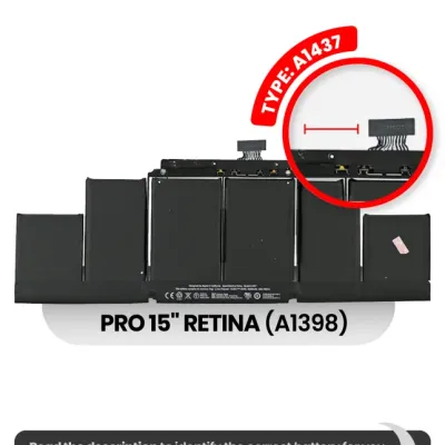 Акумулятор (A1417) для MacBook Pro 15" A1398 (2012-2013)