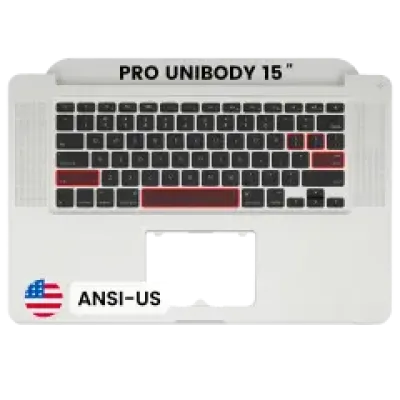 Топкейс з клавіатурою (ANSI US) для MacBook Pro 15" A1286 (2010-2012) (OEM New)