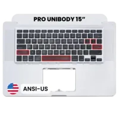 Топкейс з клавіатурою (ANSI US) для MacBook Pro 15" A1286 (2009)