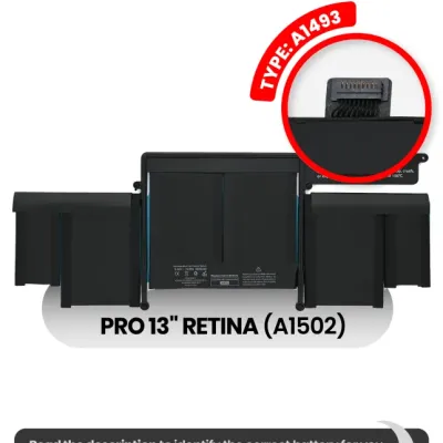 Акумулятор (A1493) для MacBook Pro 13" A1502 (2013-2014)