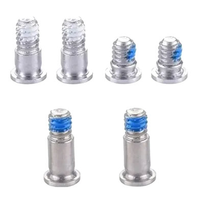 Bottom Case Screws (Pentalobe P5) For MacBook Pro 13" A1708 / A2159 (2016-2020) / A2338 (2020) (Silver)