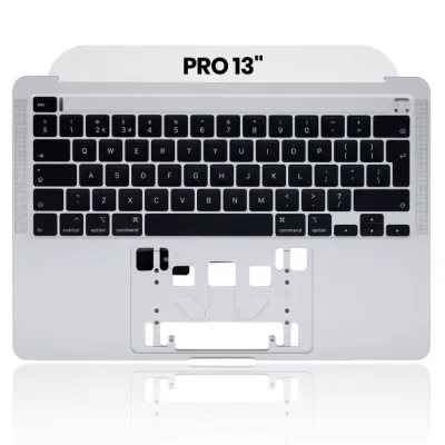 Top Case with Keyboard (ISO UK) For MacBook Pro 13" A2289 (2020) (OEM New) (Silver)