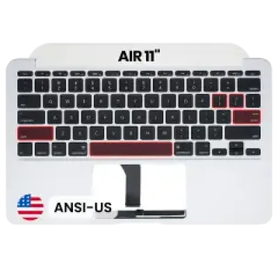 Топкейс з клавіатурою (ANSI US) для MacBook Air 11" A1465 (2012) (OEM New)