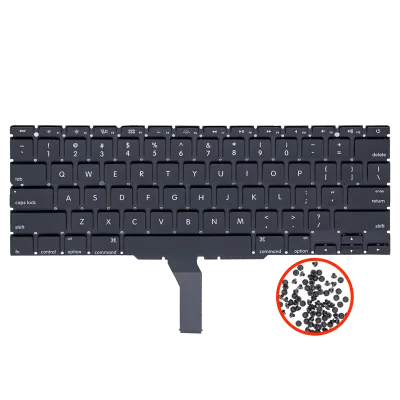 Клавіатура з підсвіткою та гвинтами (US English) для MacBook Air 11" A1465 (2012-2015) / A1370 (2011)